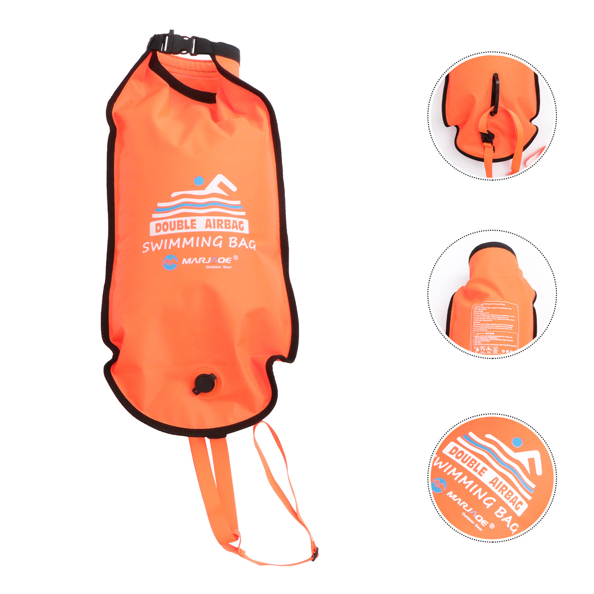 Open Water Swim Float Safety Swimming Bag M96186