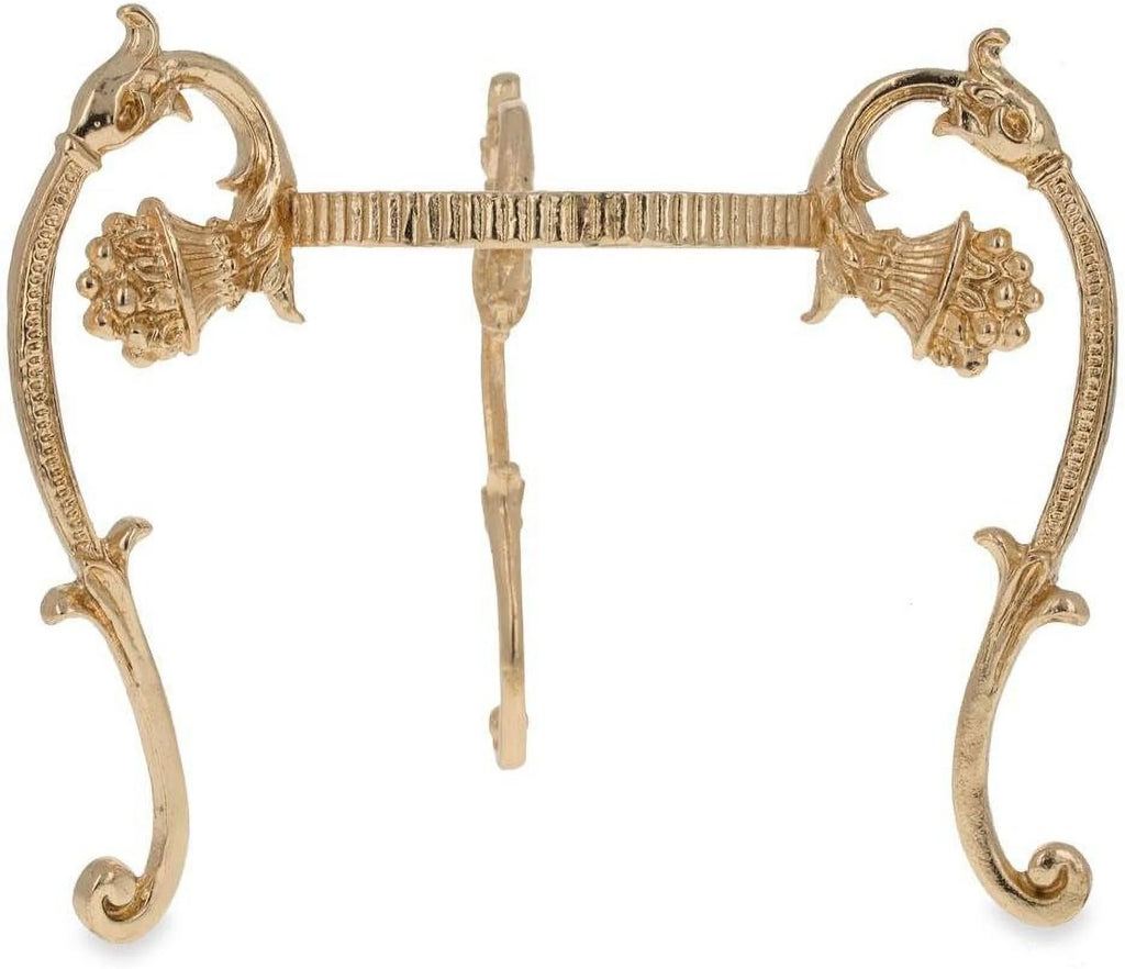 Metal Ostrich Egg Stand Holder 3.6 Inches K896792