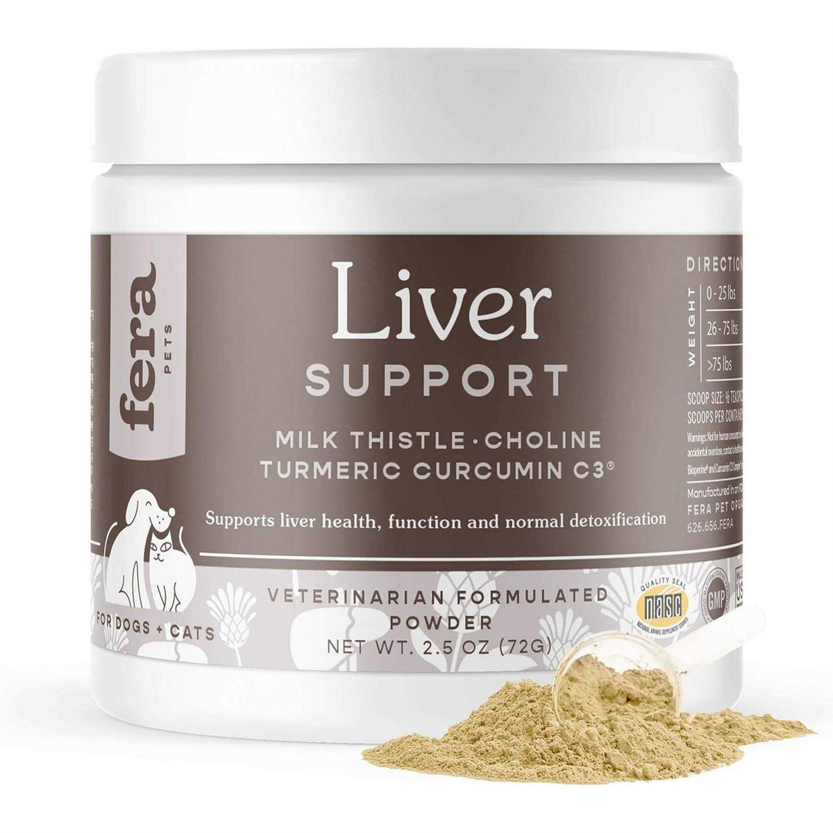 Liver Support for Dogs & Cats O310323
