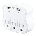 3-Outlet 2 USB Wall Adapter K981764