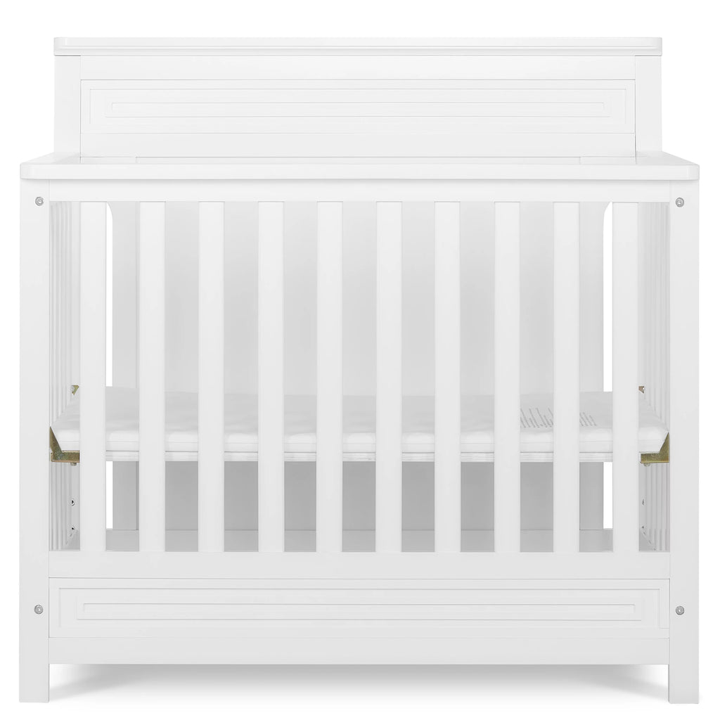 White 4-in-1 Convertible Mini Crib K347